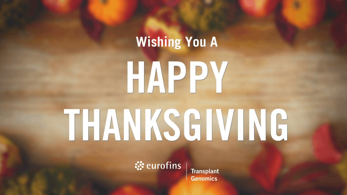Happy #Thanksgiving! We're thankful for the entire transplant community—from transplant professionals to donors and everyone in between. As #GivingTuesday approaches, please consider giving to one of the many incredible nonprofits that support the transplant community all year.
