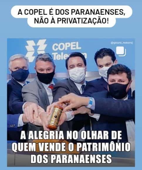 fpassos1964's tweet photo. O RATINHO MENTIROSO por enquanto tá passando a boiada aqui no Paraná vendendo a COPEL, nosso mais rico patrimônio! Precisamos evitar que algum dia ele tente passar a boiada no Brasil também. Bora subir 🚀🚀🚀🚀
RATINHO MENTIROSO! https://t.co/E8xwAwsCp6
