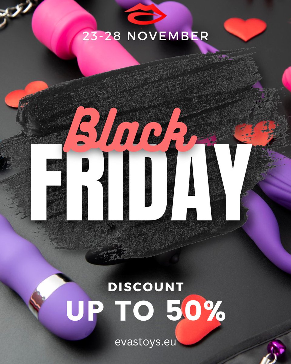 evastoys's tweet photo. Discover our Black Friday deals and get your favorite toys with discounts up to 50% off!
⠀
Find our #BlackFridayDeals here https://t.co/inXWQ0GXqK 💋 https://t.co/c7KG4gVOi5