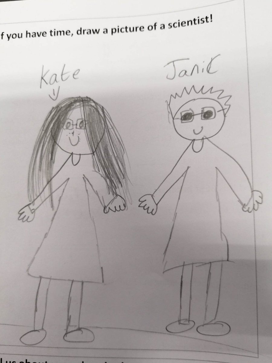 Cell EXPLORERS (@cellexplorers) on Twitter photo We are loving this drawing from <a href="/Glinsk_NS/">Glinsk N.S.</a> who participated in a #FantasticDNAInABox visit with our <a href="/uniofgalway/">Ollscoil na Gaillimhe | University of Galway</a> team last Thursday!
Amazing depictions of explainers Kate and Janic!
#BelieveInScience #ScienceRoleModels #DAST #SeeItToBelieveIt We are loving this drawing from <a href="/Glinsk_NS/">Glinsk N.S.</a> who participated in a #FantasticDNAInABox visit with our <a href="/uniofgalway/">Ollscoil na Gaillimhe | University of Galway</a> team last Thursday!
Amazing depictions of explainers Kate and Janic!
#BelieveInScience #ScienceRoleModels #DAST #SeeItToBelieveIt