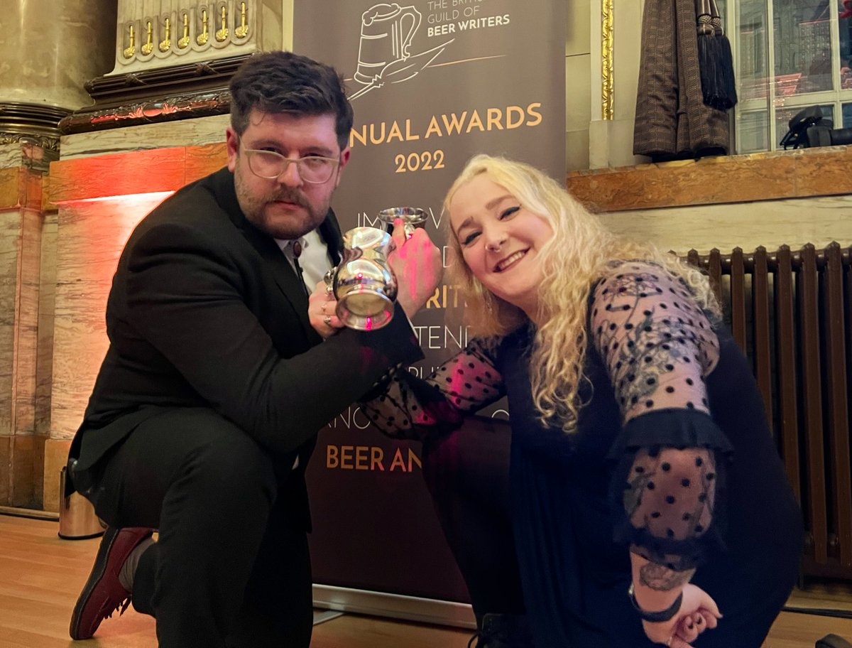 LilyWaite_'s tweet photo. Very honoured and surprised to win my category last night at the @Britbeerwriters awards last night. The pieces I entered were all ones that meant a lot to me (including my favourite pub in the world), so this is very special!

Congrats to @DanSaladinoUK too! https://t.co/qLJ3orF10L