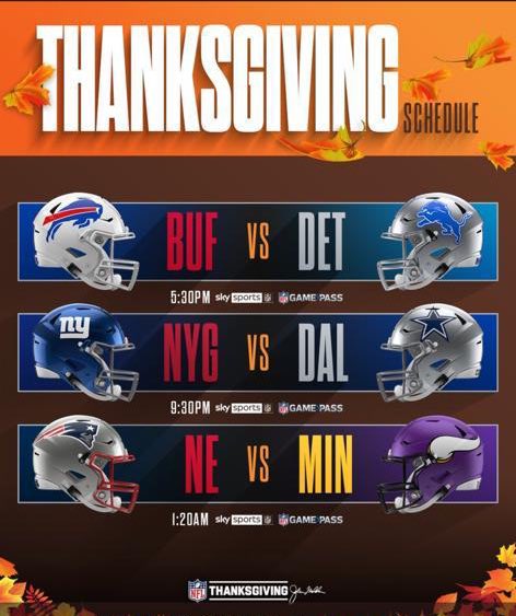 DadCoreOfficial's tweet image. So very thankful for 🏈

Who will be watching?! 😍🦬

#GoBills #TNF #Thanksgiving #football