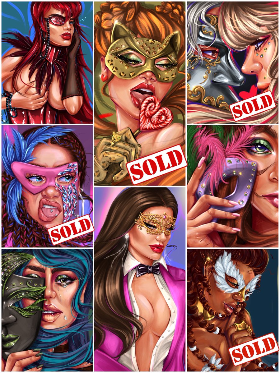 🔥🔥🔥 New Drop in “Welcome to Masquerade” collection 🎭

Luxury Mask 💚

Emerald color always gives you confidence, so wearing this luxurious mask, you will not go unnoticed 🤩

0.08 $ETH 

opensea.io/assets/ethereu…
#alina_ilina_art #NFTCommumity #NABU #KatoOGgo #WomenInNFT