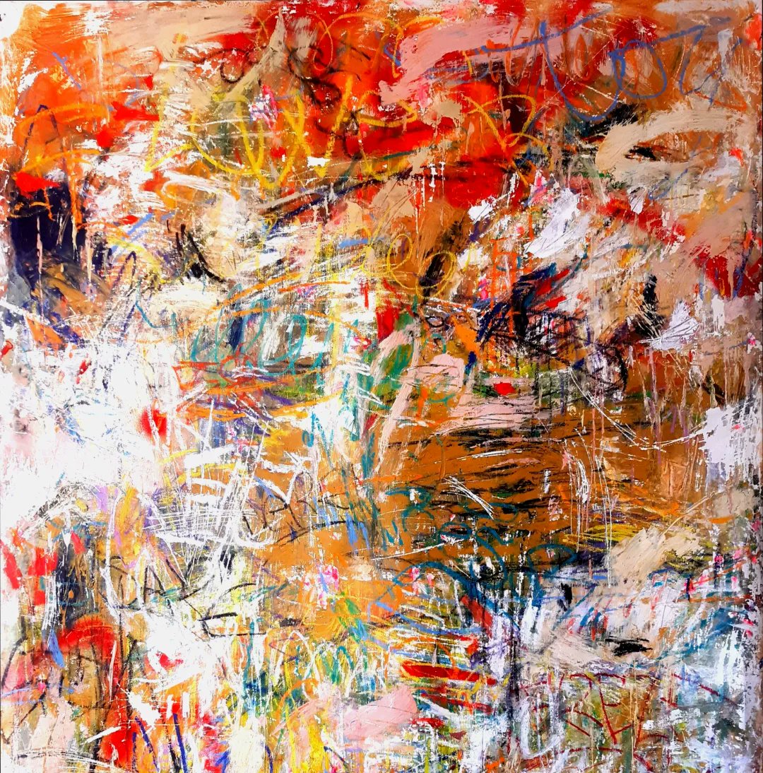 calixto6's tweet photo. New paintings. October - November, Paris https://t.co/VyZ5lragZM