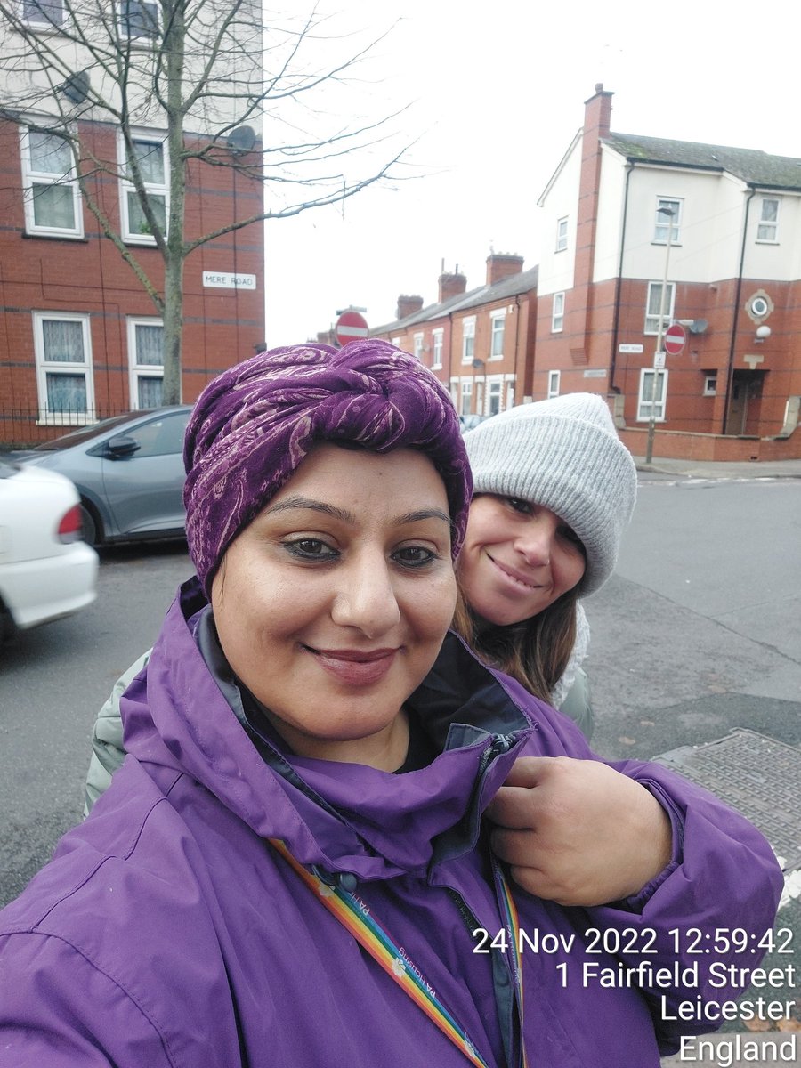 #PAonTour pop ups underway Myself and @DeanaClarke14 out and about doing door knocking in Highfields area, Mere Road, Vulcan Rd, Mount Road, Sherrard Rd Haddon St and surrounding Streets/Roads #nhood25 #TeamPurple @pa_housing
