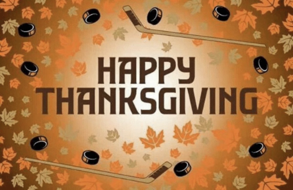 To everyone in our CHF hockey family, we are truly thankful for your continued loyalty and dedication to our #PlayersFirst vision of college hockey.  Have a wonderful holiday with family and friends!  #HappyThanksgiving2022