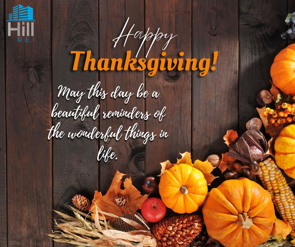 Happy Thanksgiving from Hill REI
.
.
.
.
.
#SpencerHill #hillrei #realestate #estatesales #completebuyout #probate #realestatebuyout #fortworth #austin #dallas #houston #sanantonio #texas