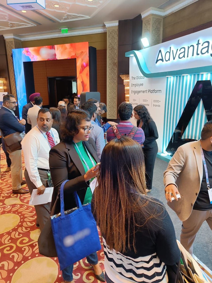 myadvantageclub's tweet photo. Over the last 2 days, it has been an amazing experience at SHRM India Annual Conference & Expo 2022, co-powered by Advantage Club.
Thanks to @SHRMindia for hosting this amazing event for HR professionals to #network and exchange ideas!
#SHRMIAC22 #CauseTheEffect https://t.co/CgRmCD0FZT