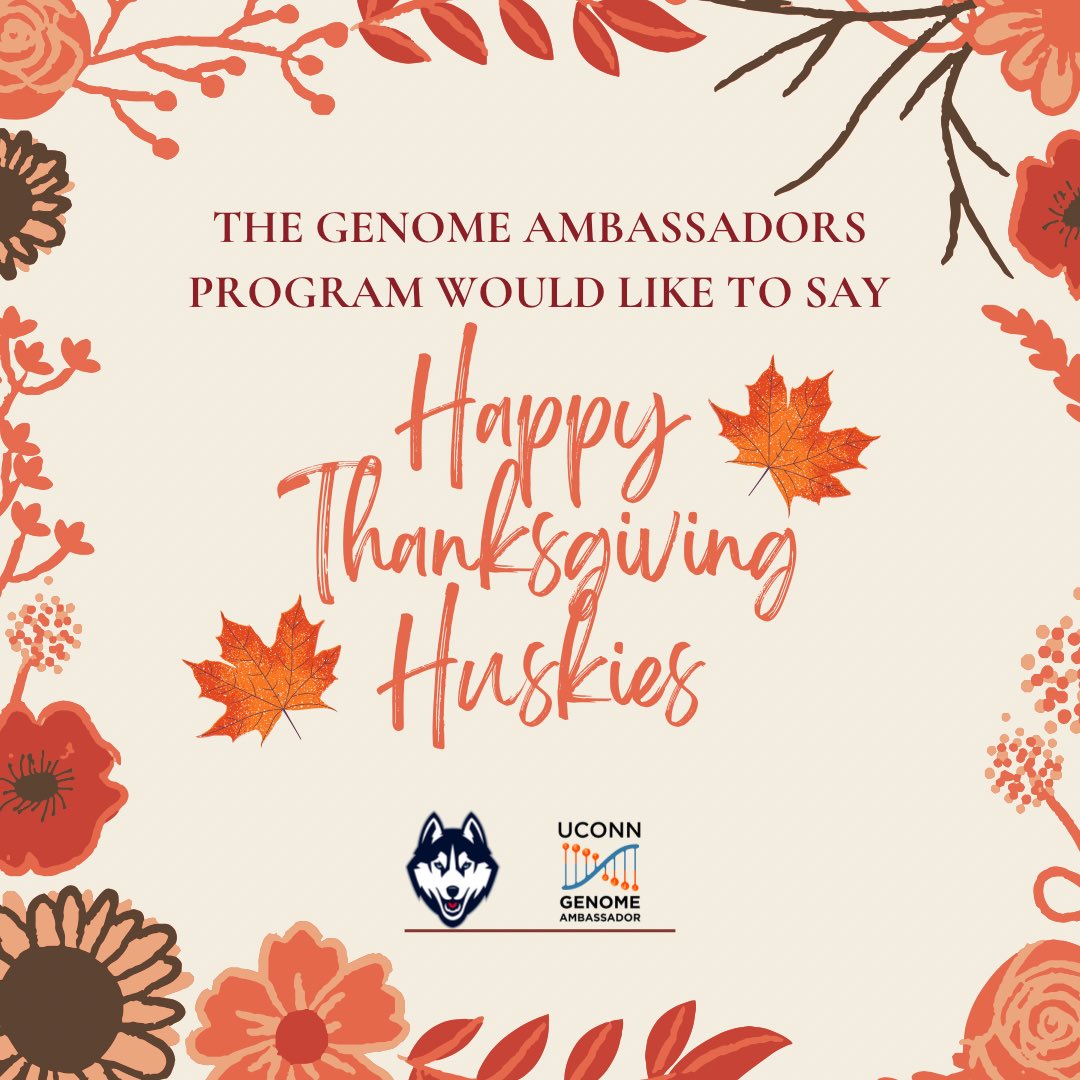UConn Genome Ambassadors Program tweet media