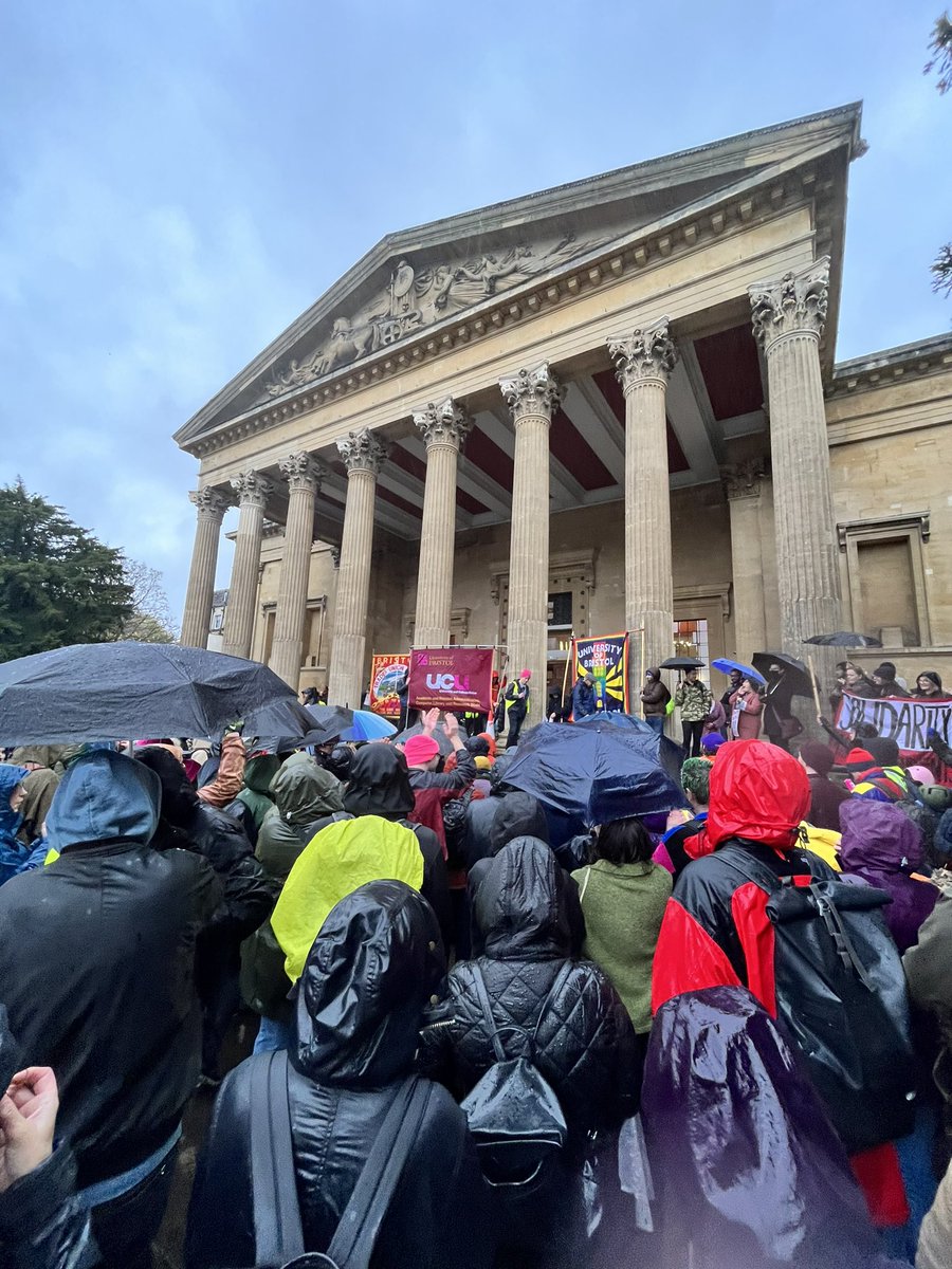 Dr Genevieve Arkle (@genevievearkle) on Twitter photo Out on the <a href="/Bristol_UCU/">Bristol UCU</a> pickets today, striking for pensions, stable contracts, equal pay, and so much more. Here’s to #ucuRISING ! (Not pictured: my very wet sausage dog striking for equal rights to chicken). Out on the <a href="/Bristol_UCU/">Bristol UCU</a> pickets today, striking for pensions, stable contracts, equal pay, and so much more. Here’s to #ucuRISING ! (Not pictured: my very wet sausage dog striking for equal rights to chicken).