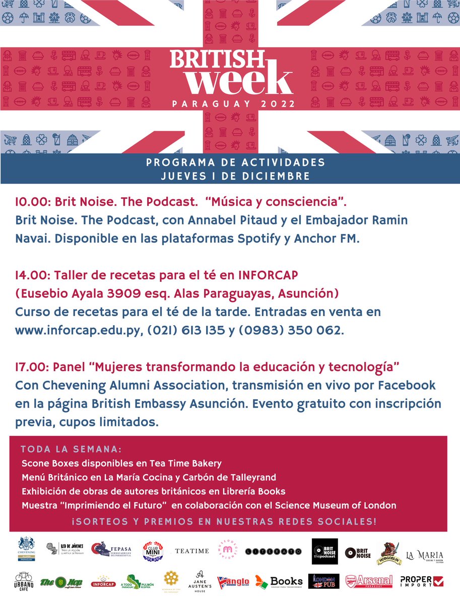 Embajada Británica 🇬🇧🇵🇾 tweet media
