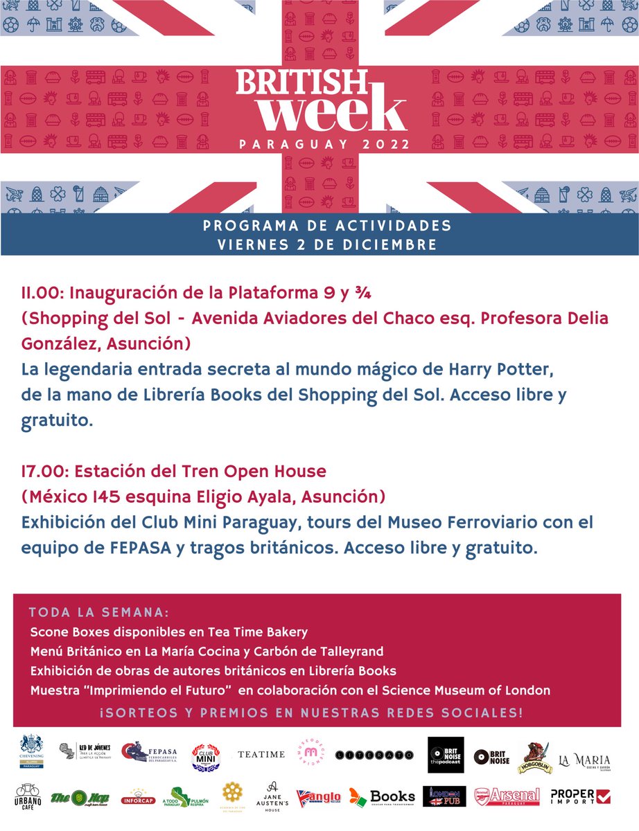 Embajada Británica 🇬🇧🇵🇾 tweet media