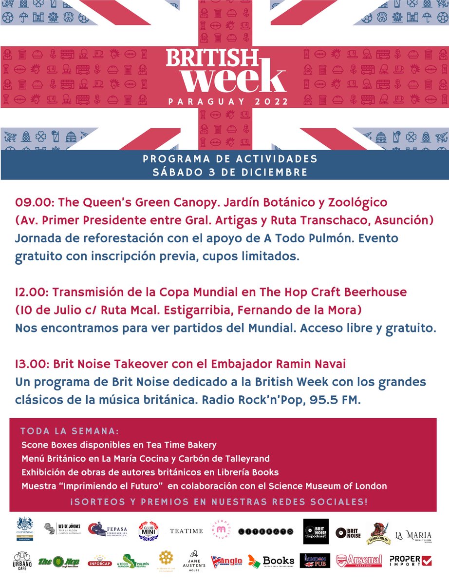 Embajada Británica 🇬🇧🇵🇾 tweet media