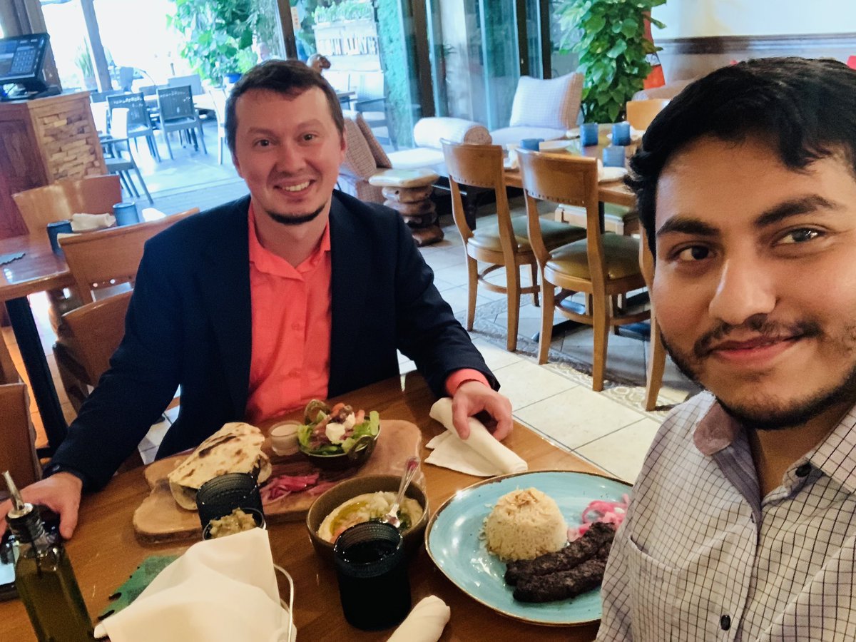AdilArman08's tweet photo. Thanksgiving lunch from my PI Dr. Shandra ♥️ It was a beautiful experience to spend time with him♥️ https://t.co/HDGpHGHYNA