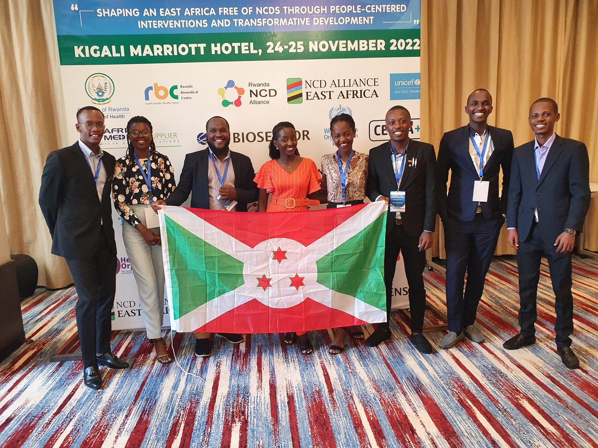 abem_burundi's tweet photo. @abem_burundi thrilled to join the conversation on "Shaping an East Africa free of NCDs through people-centered interventions and transformative development" during the Regional #NCDConference2022. https://t.co/NBAqPpoy7Z