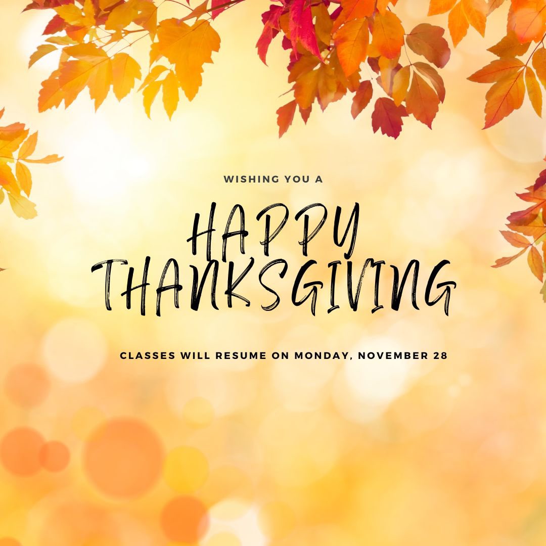 nctconservatory's tweet photo. Wishing you and your families a Happy Thanksgiving! https://t.co/hVhxJ4ba3L