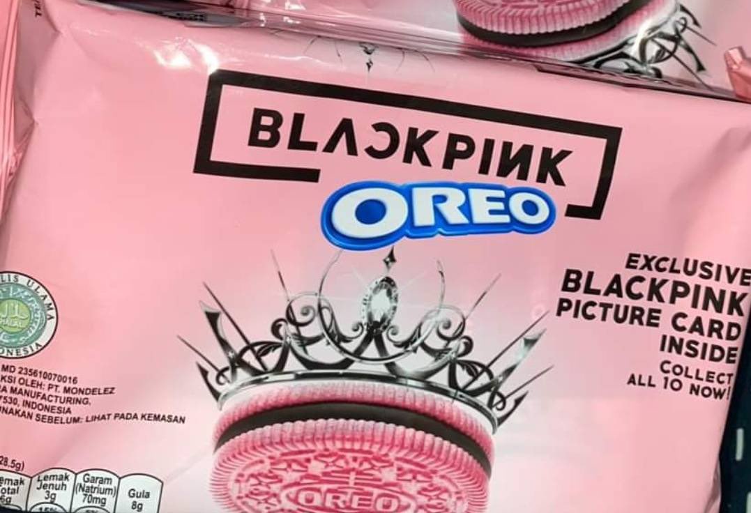 BBU_BLACKPINK's tweet photo. BLACKPINK IN YOUR OREO😋 @Oreo https://t.co/HC2T7qTaXb