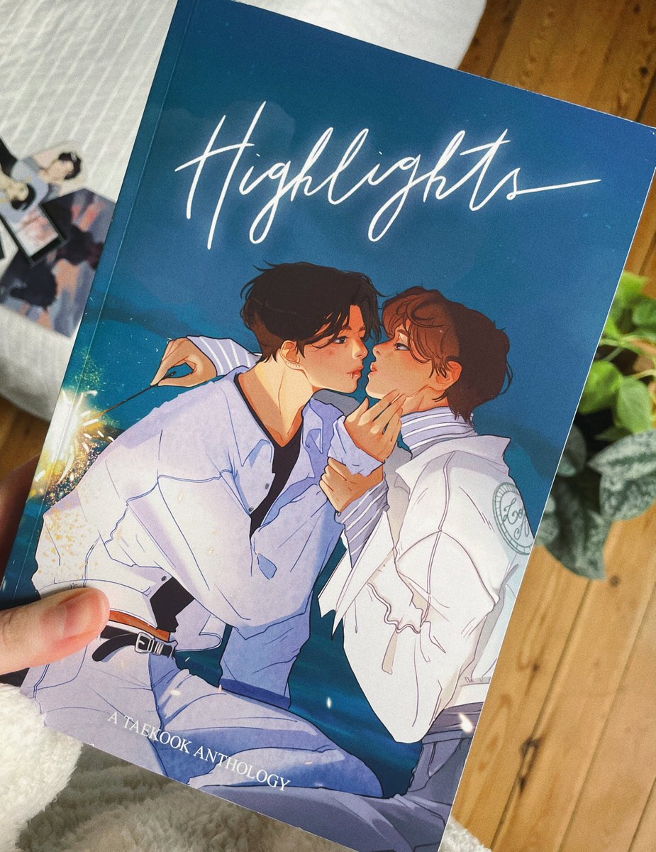 I received my <a href="/taekookfeature/">highlights (complete)</a> Highlights Anthology 🤍
It was my first ever cover. It feels pretty wild to have it in my hands… I feel very emotional and I’m so grateful for the opportunity~
Look how pretty everything turned out 
🤲🏻✨✨✨