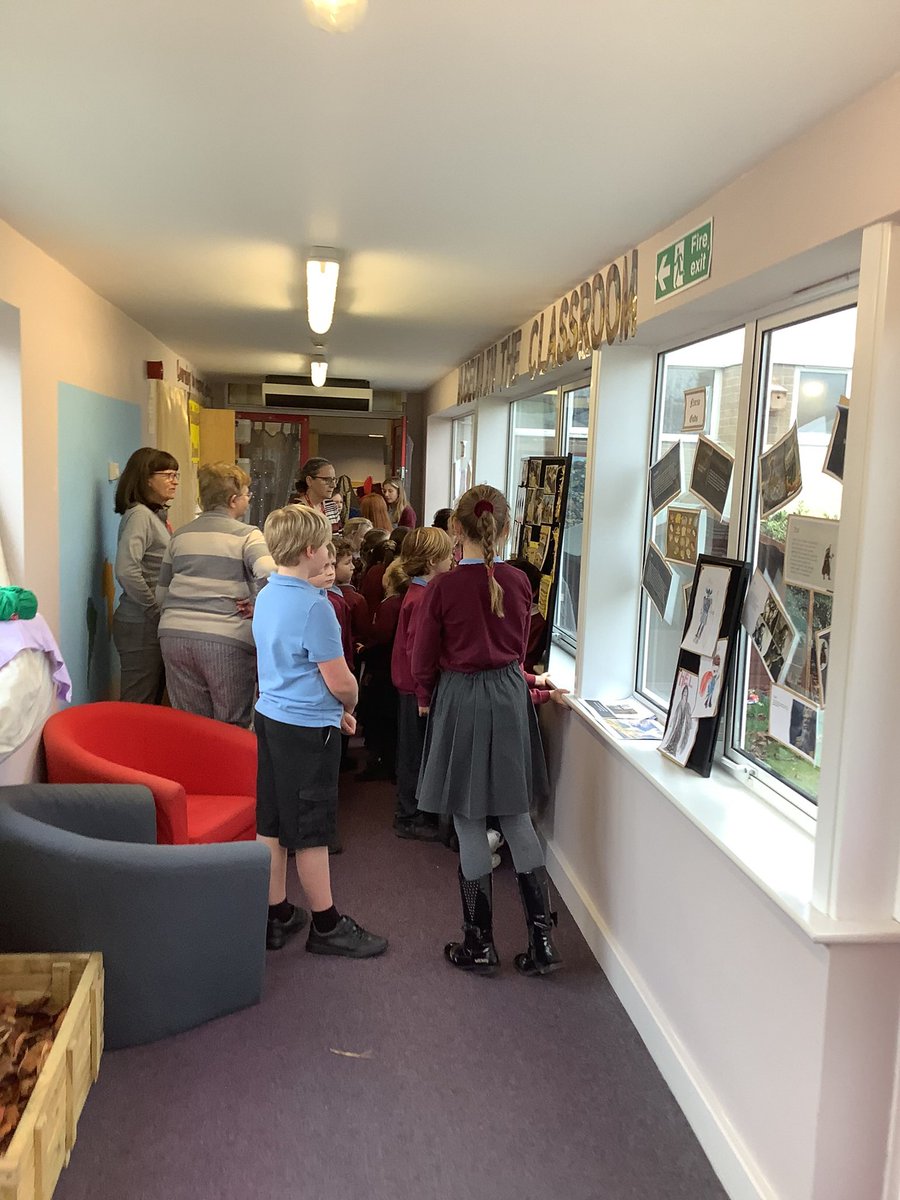 Anglo Saxons museum in the classroom - what a way to share their learning :)