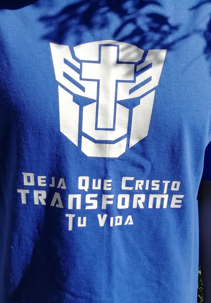 PolerasDelAyer's tweet photo. Polera Cristiana:
"Deja qué Cristo transforme tu vida" 

100% algodón

Todas las tallas y colores

Consultas x dm

Insta @polerasestampadaspublicamos

#ContigoCHV #MuchoGustoMega #TuDia13 #ApoyoParodeCamioneros #FIFAWorldCup       #Qatar2022       #ParoDeCamioneros https://t.co/z139VkTz3T