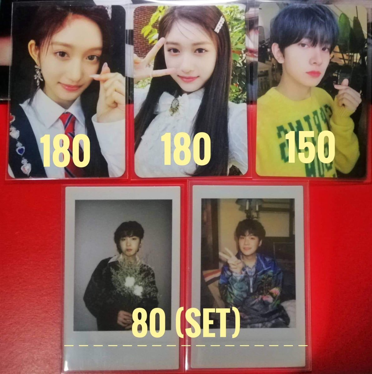 kyaryeong's tweet photo. wts lfb leeseo chenle heeseung jisung yoongi chaeryeong ph

- onhand
- prices on pic
- mint, can send vid condi
- payo /1 week dop
- gcash / jnt, flash

🏷 reload unsealed album cafe nct dream aros ive agent version v1 ssg 2022 deco kit pola pc poca caution itzy guess who enhypen https://t.co/q1Dbab7TW9