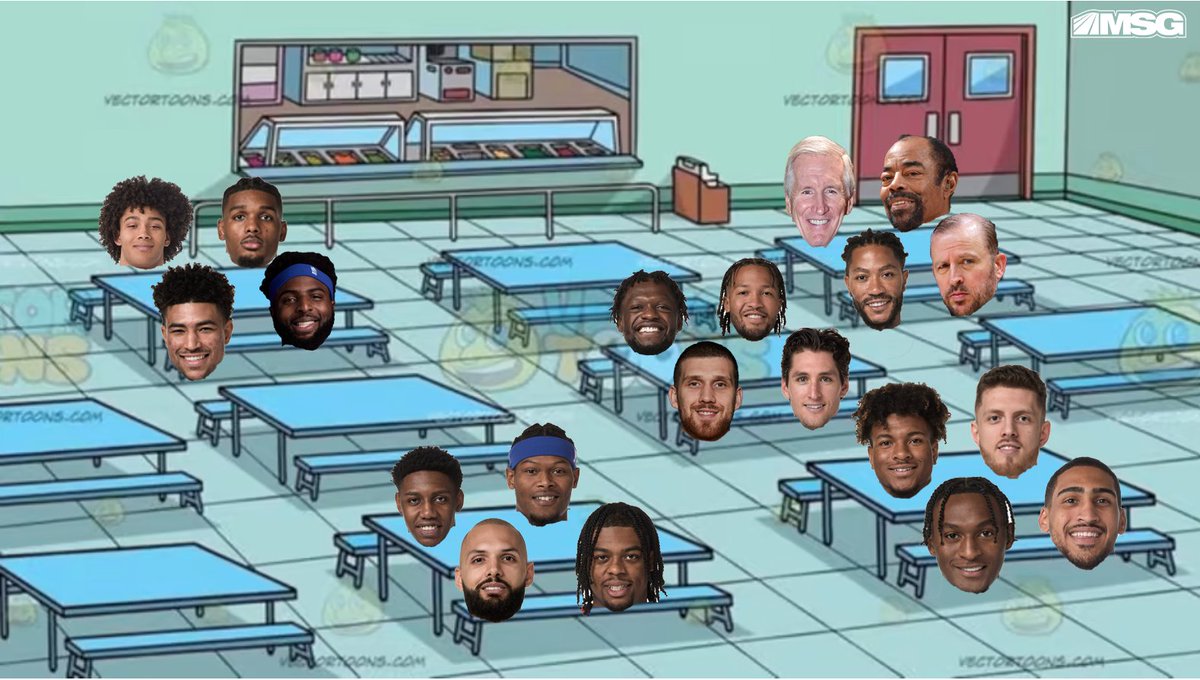 KnicksMSGN's tweet photo. HAPPY THANKSGIVING 🦃

Which table you sittin' at? https://t.co/w8OUciIwZg