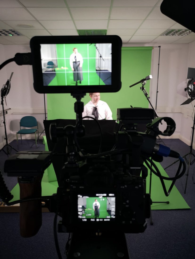 Day 24 of #Museum30 and it’s #OnScreen 
Over the last few years I’ve been lucky enough to work alongside the likes of <a href="/C2kNewsdesk/">David Huntley</a> &amp; <a href="/CCEA_info/">CCEA</a>, bringing history into the classroom via the small screen! #historyinschools #livinghistory