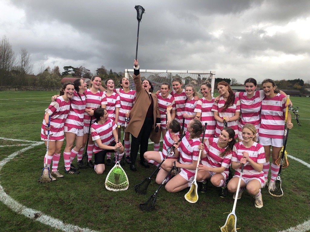 SHSKSchool's tweet photo. Victorious! #StKatesDay #lacrosse https://t.co/wLQ8oJFNyg