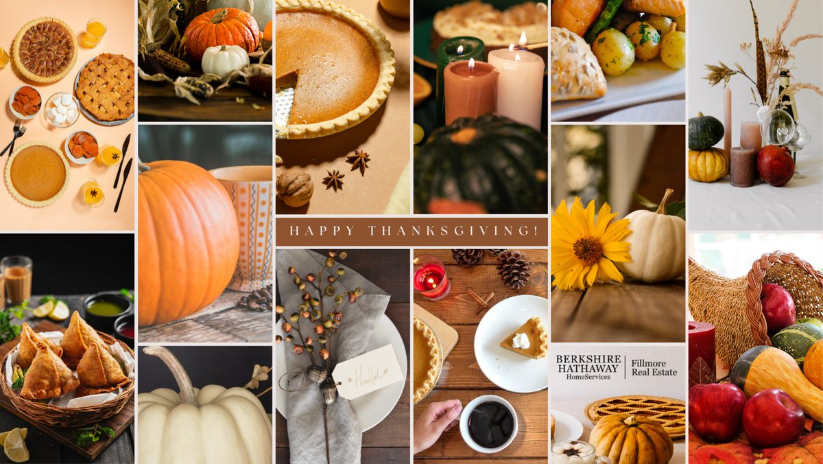 FillmoreRE's tweet image. What Are You Thankful For?

Give THANKS and Celebrate

Happy Thanksgiving 🦃🦃🦃

#BHHSFillmore #Thankful #HappyThanksgiving