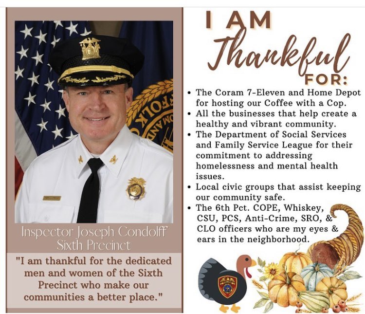 Suffolk County Sixth Precinct tweet media