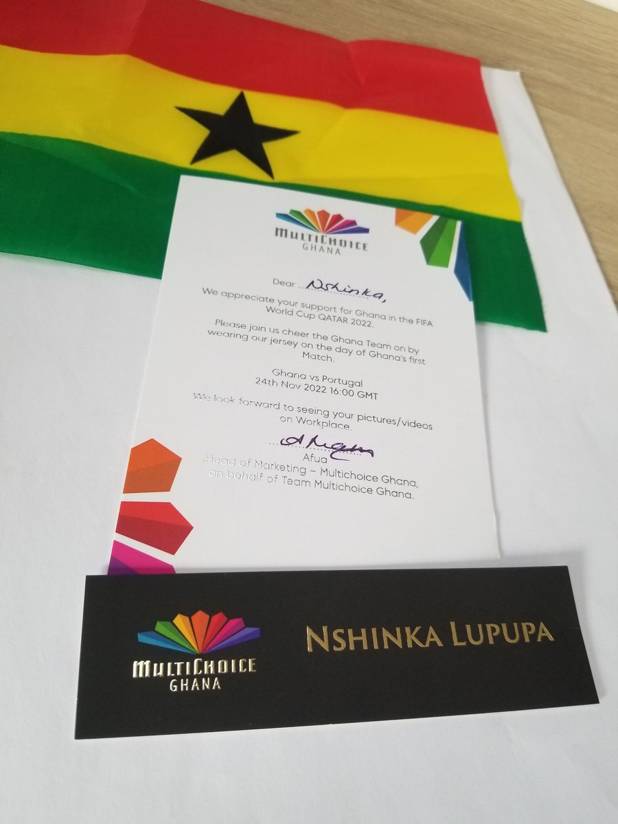 nlupupa's tweet photo. Thanks Team Ghana #FIFAWorldCup #Qatar2022 https://t.co/hEFvzHpkjn