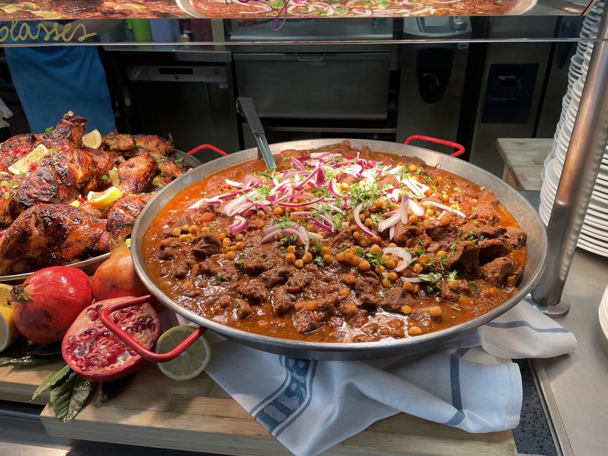 AbbeyCambridge's tweet photo. Excellent Moroccan themed lunch was served today in the dining room.
#yummy #nutritiousmeals #themedlunch #abbeycamfood @foodwiththought https://t.co/0tOUd2hreC