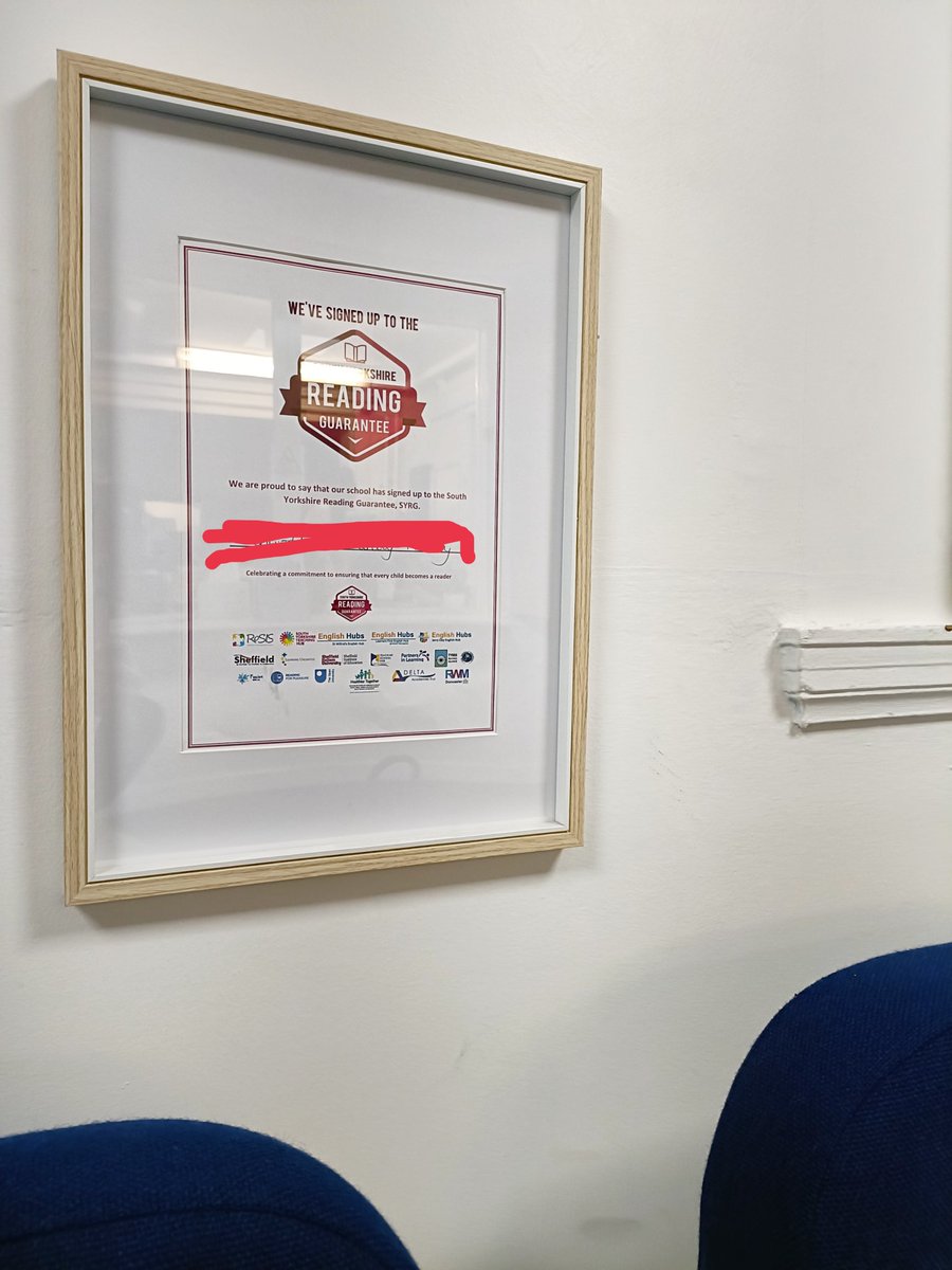 LucyRushton24's tweet photo. Lovely to see this proudly displayed in a school I visited this afternoon @StWEnglishHub #SYRG https://t.co/3HxTNjskQC
