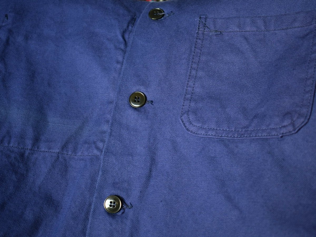 Rinceaux1's tweet image. 【 used 】60~80's AU french work jacket (RIEP92) BLUE

#rinceaux
#frenchworkjacket
#eurovintage
#vintagejacket
#ランソー
#フレンチワークジャケット
#ヴィンテージジャケット
#ワークジャケット
#ユーロヴィンテージ
#ユーロ古着
#ブルーワークジャケット
#ヴィンテージ古着
#古着通販