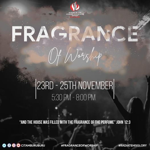 CITAM_BURUBURU's tweet photo. Day 2: #FragranceOfWorship #BreakMyAlabaster 

(Thread) https://t.co/gCnG6uRidM