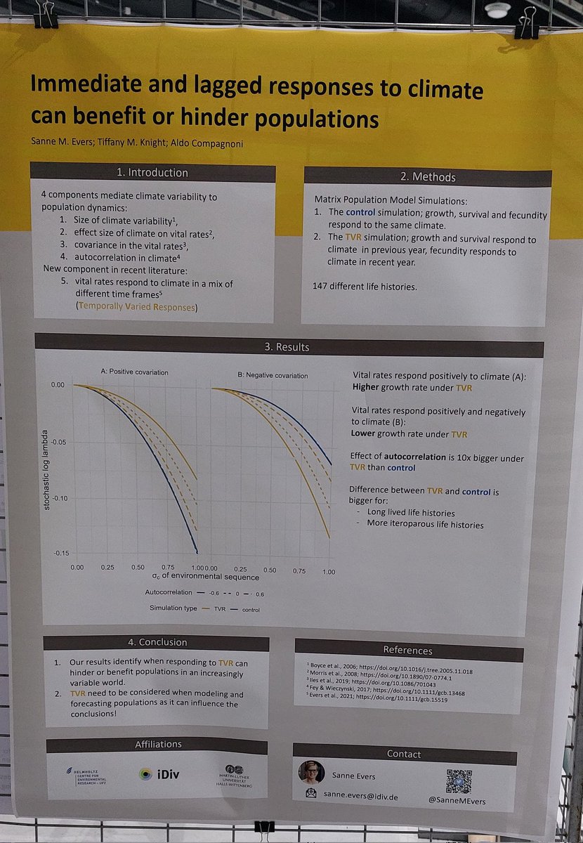 Come find me and my poster at #EcologyMetz2022, looking forward to all your questions! Left side of the hall, near the wall! #sfe2gfoe2022 
Work with <a href="/tif_knight/">Tiffany Knight</a> and <a href="/AldoCompagnoni/">Aldo Compagnoni</a>.
<a href="/idiv/">iDiv Biodiversity Research</a> <a href="/UFZ_de/">UFZ</a>