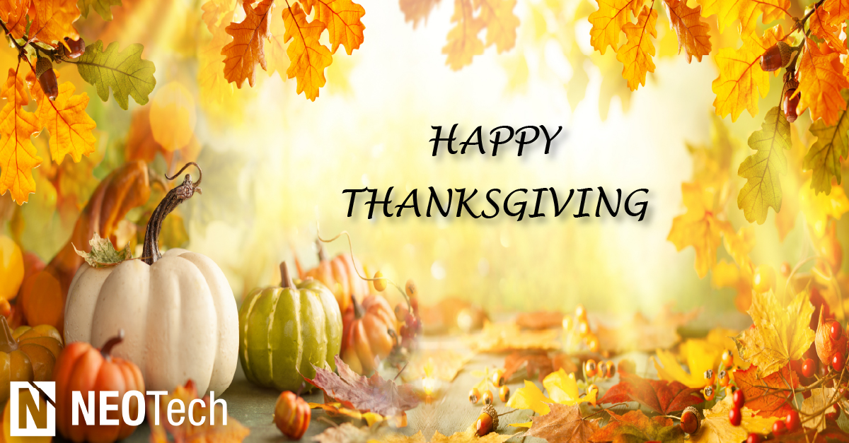 NEOSolves's tweet image. Happy Thanksgiving! May the warm glow of autumn surround you as you celebrate the holiday with family and friends.
#thanksgiving #ems #electronicmanufacturing #contractmanufacturing
