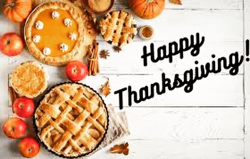 Wishing everyone a Happy Thanksgiving Day and a wonderful holiday season!