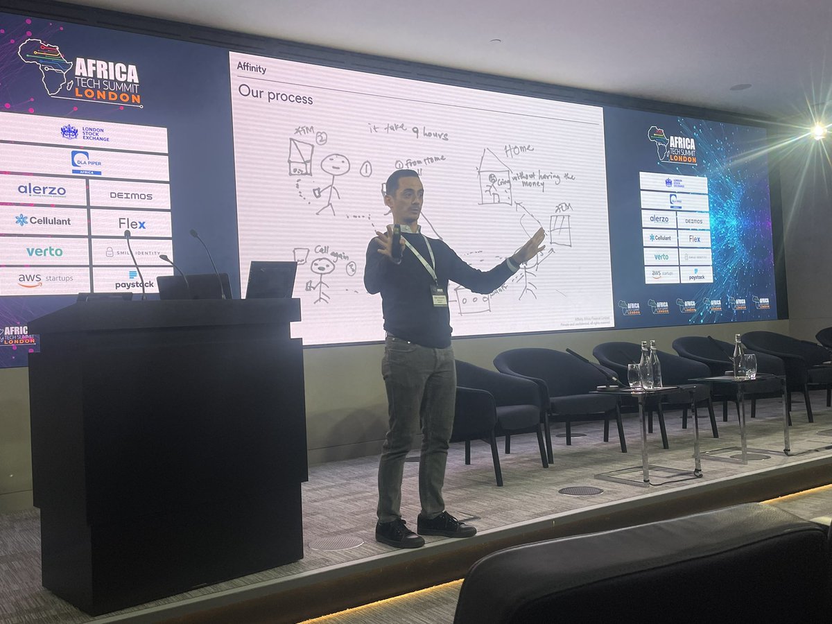 Wimbart's tweet photo. The @AffinityGhana process… @TMouganie #ATSLondon @AfricaTechSMT https://t.co/ZtOZ9jkFk8