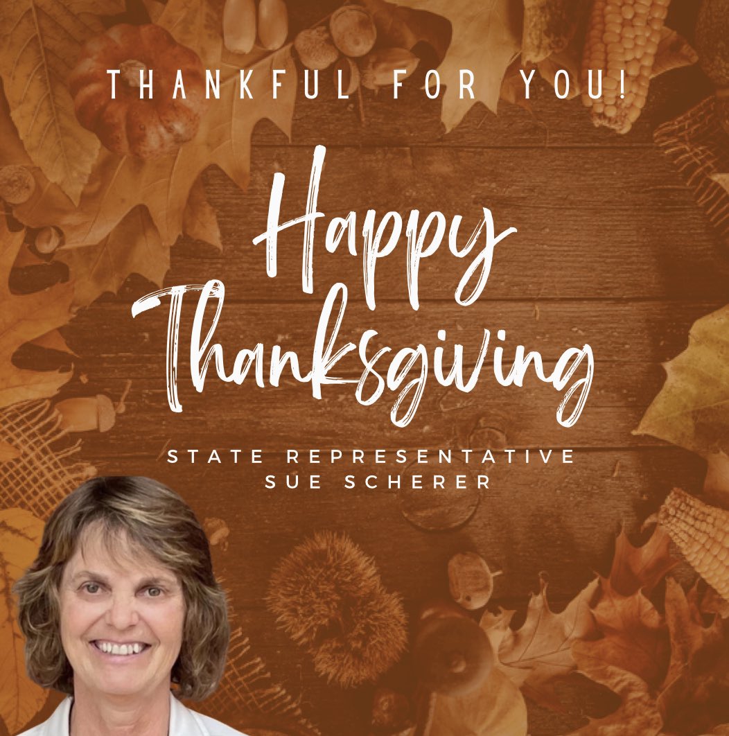 State Rep. Sue Scherer (@staterepsue96) on Twitter photo 