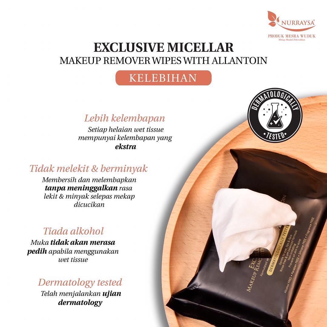 MietraNurraysa's tweet photo. Siapa nak tisu cuci mekap dengan cepat, hanya sehelai je terus hilang dan ada allantoin boleh melembap dan membantu merawat kulit kering? 

Komen NAK https://t.co/TS8fvPLxfZ