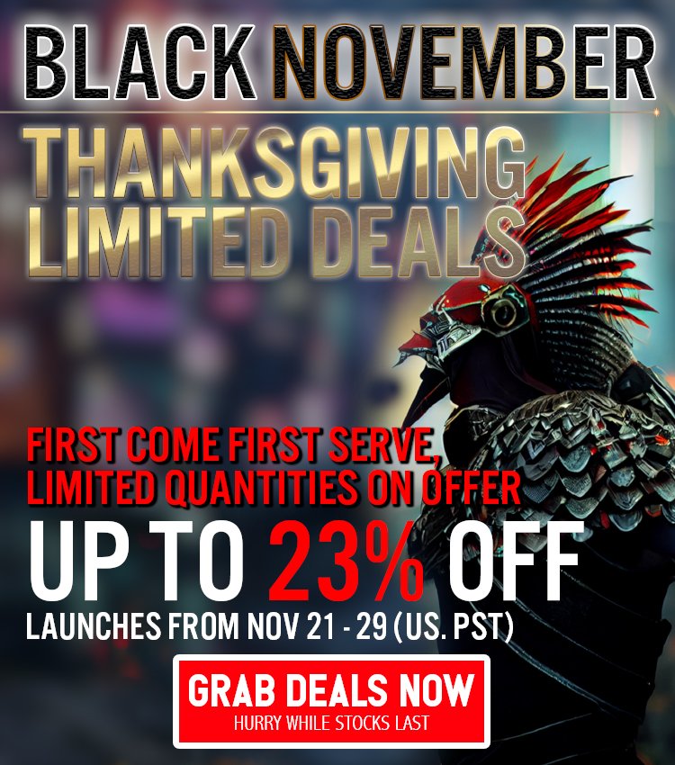 redwolfairsoft's tweet photo. Hurry while stocks last on our time limited offers on popular Airsoft goodies!
#airsoft #redwolfairsoft #BlackFriday #blackfridaysale https://t.co/dJf2v6wlR2