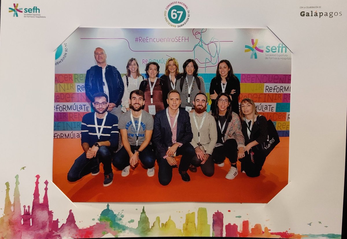 FarmaCHUAC's tweet photo. 🖐🏼🖐🏼 @FarmaCHUAC os saluda desde @67CongresoSEFH
Gracias a nuestros compañeros que se han quedado en A Coruña para que nosotros podamos disfrutar de #sefh22 #ReEncuentroSEFH #reformulate #somosCHUAC https://t.co/QJjMOhokB6