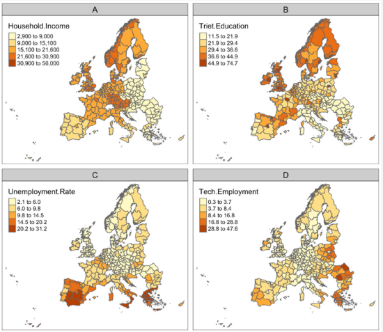 ISPRS_IJGI's tweet photo. A #Forest of Forests: A Spatially Weighted and Computationally Efficient Formulation of Geographical Random Forests 

By @StefanosGeorga1 and @kalogirous 

👉https://t.co/2DJjLhWSWq 
#spatialmodelling #machinelearning #randomforest https://t.co/fTWBKIUHz3