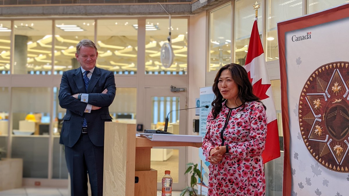 CanadaTrade's tweet photo. In #MexicoCity, Minister Ng is celebrating a decade of cooperation between Canada and the #PacificAlliance, and highlighting Canada’s strong commercial relationship with Mexico. https://t.co/V540Q37vt1