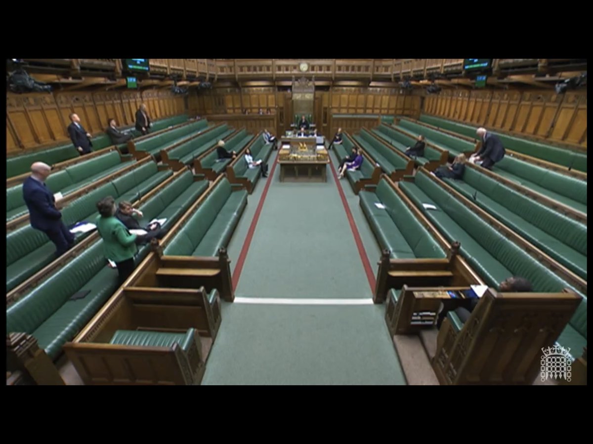 Watching the debate in Parliament on the #carereview on parliament TV….this is the turnout, I’m not sure I need to say more….it’s heartbreaking