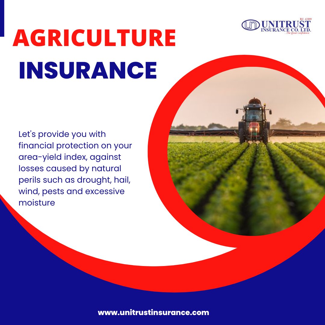 Unitrustinsure's tweet photo. Purchase an Agricultural Insurance cover from us at Unitrust Insurance co ltd, let us be your plug. #agricinsurance #happyfarmerhappylife #unitrustinsurance #thequietconfidence https://t.co/PUgoc49WkR