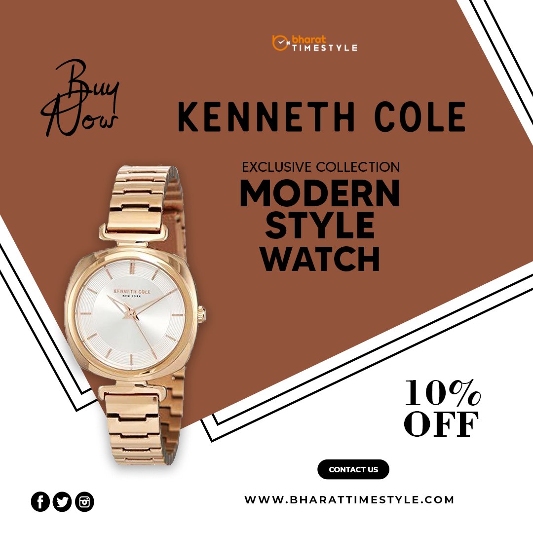 Bharattimestyle's tweet photo. Shop our timeless watches for the perfect combination of form and function at discounted prices! ⌚

Visit our website for more information 👆🏻

#bharattimestyle

#watch #watches #kennethcole #kennethcolewatches #menswear #mensfashion #womenswear #womensfashion #style #fashion https://t.co/Mr5w5T5o9n