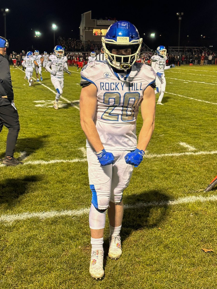 My 12 year Rocky Hill Football career has come to an end. I am beyond thankful and blessed for the opportunity’s this program has given me. Thank you to all my coaches, teammates, and supporters for memories i’ll never forget for the rest of my life🙏🏼 <a href="/RHHS_Terriers/">RHHS Terriers Football</a> #20out #AGTG