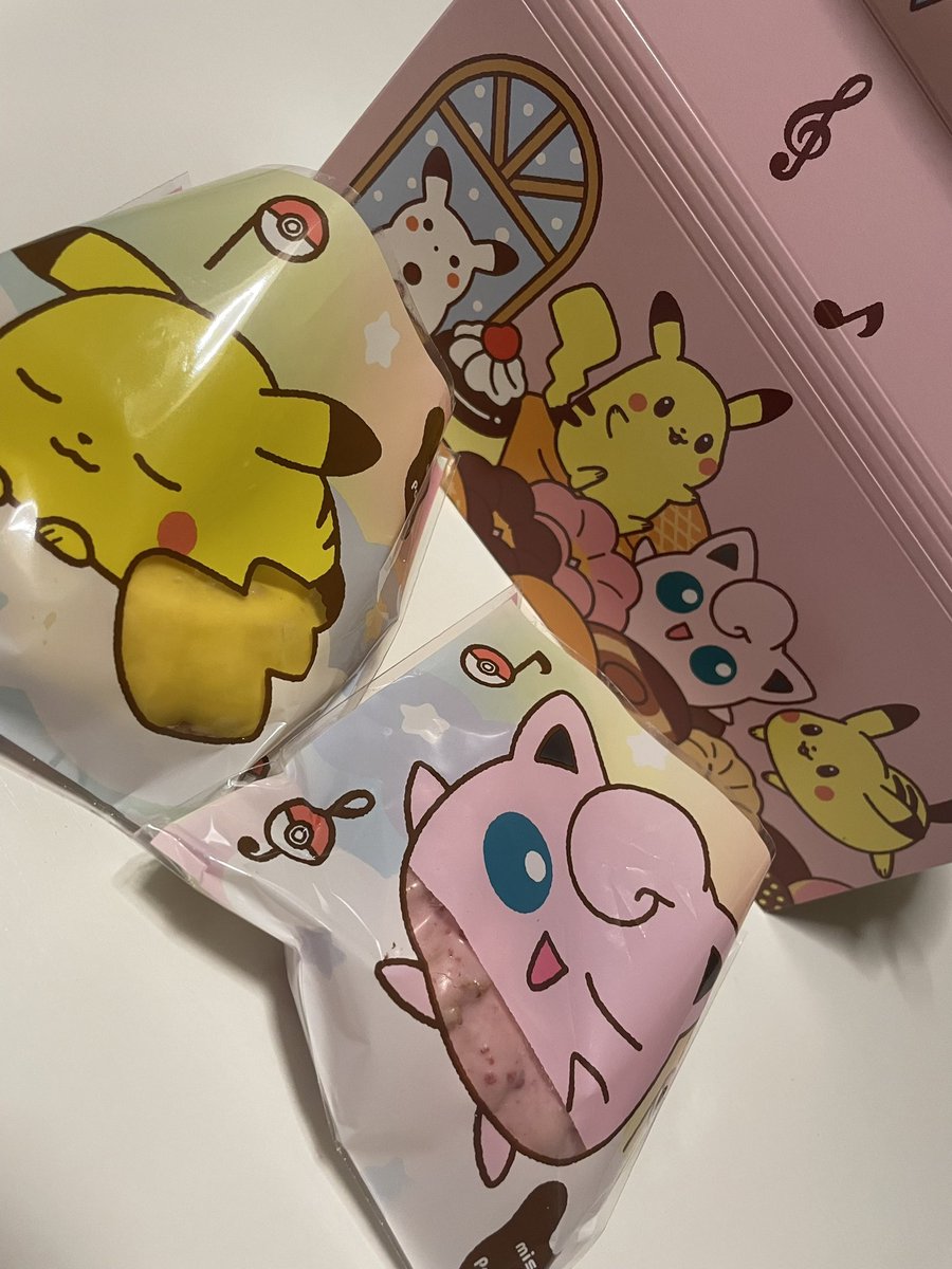 Eru__V_IRIAM's tweet photo. 今日食べたミスドのポケモンコラボのやつ可愛かったです🥰🥰 https://t.co/FJUkgUvaRp